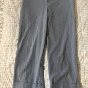 Rachel Zoe Gray Wide-Leg Capris